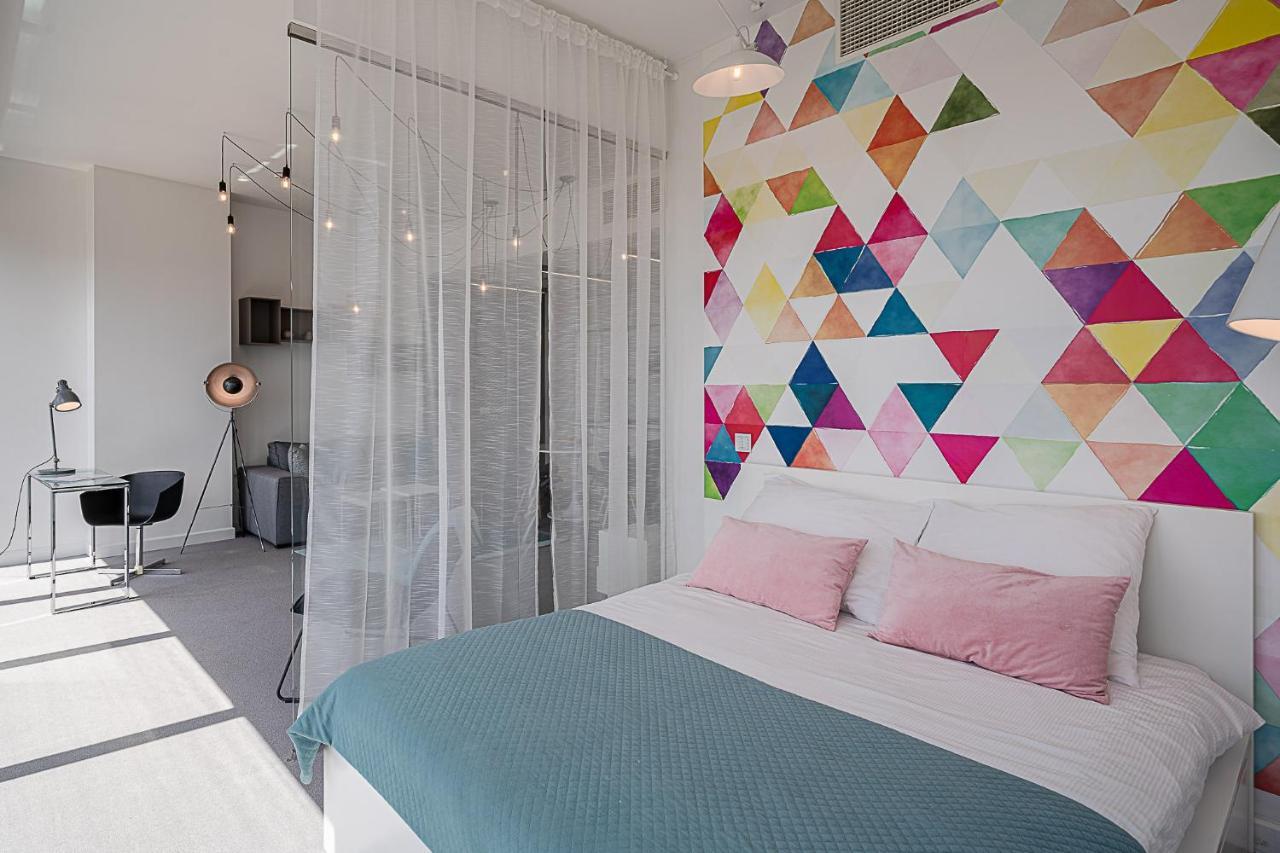Rentplanet - Apartament Sky Tower Wrocław Exteriör bild